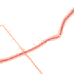 Daytime road noise heatmap for SN16 9RA