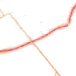 Daytime road noise heatmap for SN16 9RE