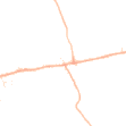 Daytime road noise heatmap for SN16 9SZ