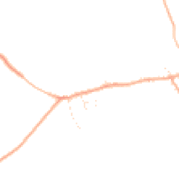 Daytime road noise heatmap for SN16 9TH