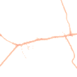 Daytime road noise heatmap for SN16 9TT