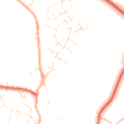 Daytime road noise heatmap for SN16 9UF