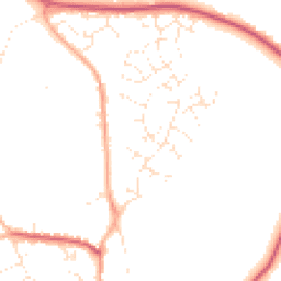 Daytime road noise heatmap for SN16 9UG
