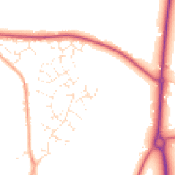 Daytime road noise heatmap for SN16 9XN