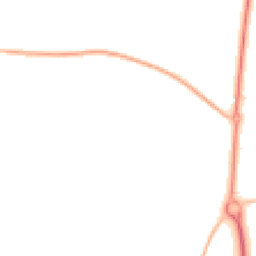 Night-time road noise heatmap for SN16 9XN