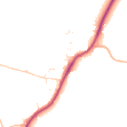 Daytime road noise heatmap for SN16 9YH