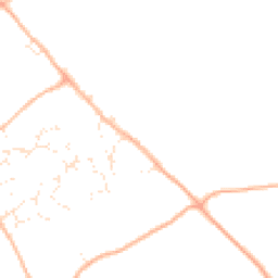 Daytime road noise heatmap for SN4 0AG
