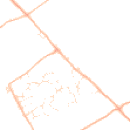 Daytime road noise heatmap for SN4 0AH