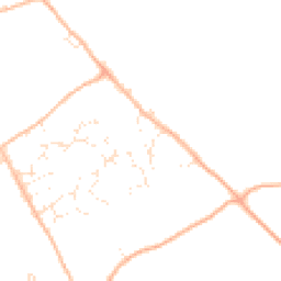 Daytime road noise heatmap for SN4 0AJ