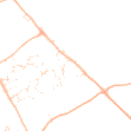 Daytime road noise heatmap for SN4 0AL