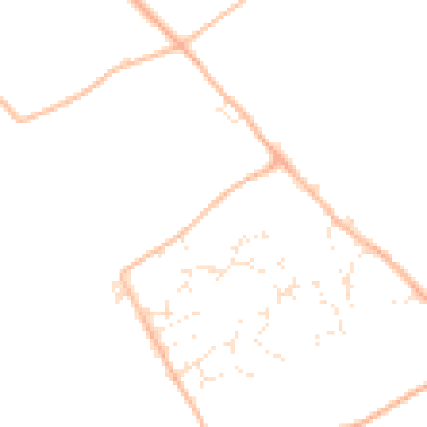 Daytime road noise heatmap for SN4 0AN