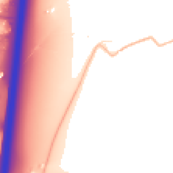Daytime road noise heatmap for SN4 0AS