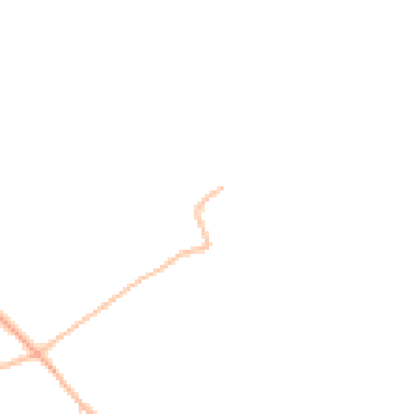 Daytime road noise heatmap for SN4 0AT