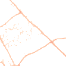 Daytime road noise heatmap for SN4 0BA