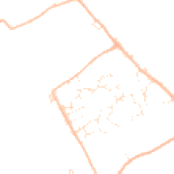 Daytime road noise heatmap for SN4 0BL