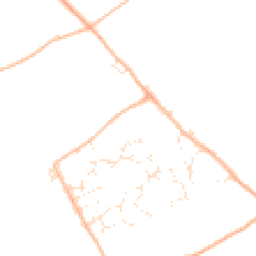 Daytime road noise heatmap for SN4 0BY