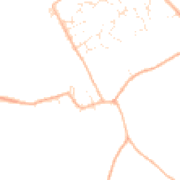 Daytime road noise heatmap for SN4 0DE