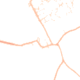 Daytime road noise heatmap for SN4 0ED