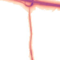 Night-time road noise heatmap for SN4 0EP