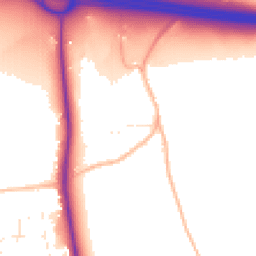 Daytime road noise heatmap for SN4 0EU