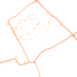 Daytime road noise heatmap for SN4 0FQ