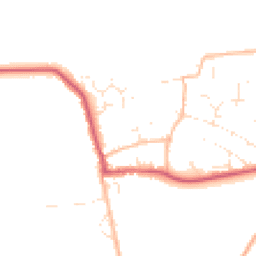 Daytime road noise heatmap for SN4 0FU