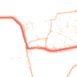 Daytime road noise heatmap for SN4 0LF