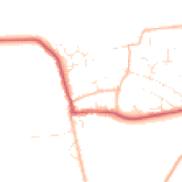 Daytime road noise heatmap for SN4 0LJ