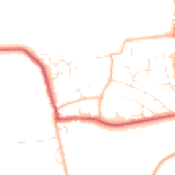 Daytime road noise heatmap for SN4 0LL
