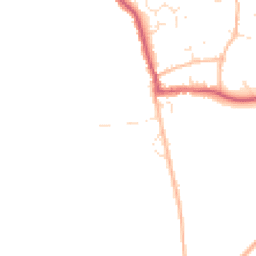 Daytime road noise heatmap for SN4 0LP