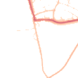 Daytime road noise heatmap for SN4 0LT