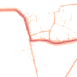 Daytime road noise heatmap for SN4 0LX