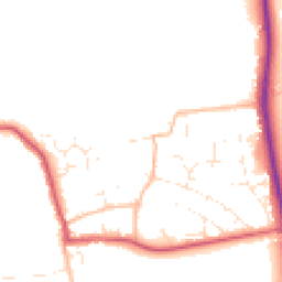 Daytime road noise heatmap for SN4 0NJ