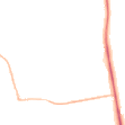 Night-time road noise heatmap for SN4 0PT