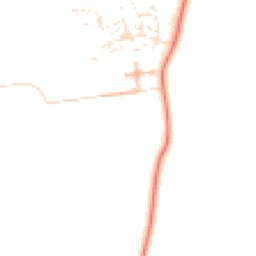 Daytime road noise heatmap for SN4 0QL