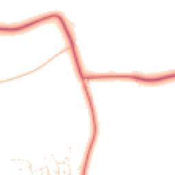 Daytime road noise heatmap for SN4 0QQ