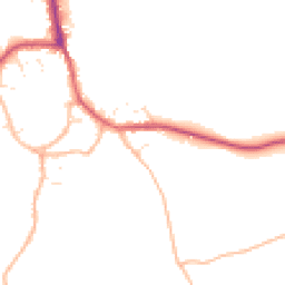 Daytime road noise heatmap for SN4 0SB