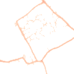 Daytime road noise heatmap for SN4 0TN