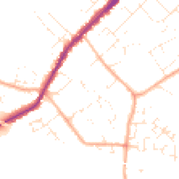 Daytime road noise heatmap for SN4 7DU