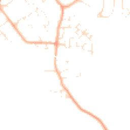 Daytime road noise heatmap for SN4 7EU