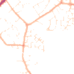 Daytime road noise heatmap for SN4 7FH