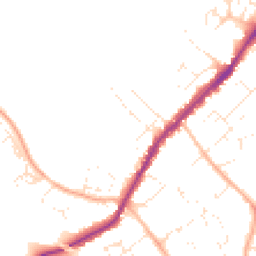 Daytime road noise heatmap for SN4 7FR