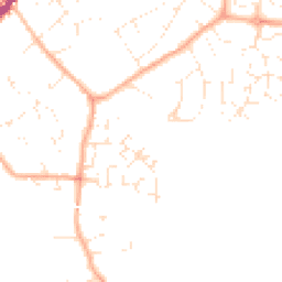 Daytime road noise heatmap for SN4 7FY