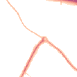 Night-time road noise heatmap for SN4 7GZ