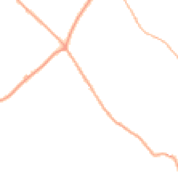 Daytime road noise heatmap for SN4 7PX