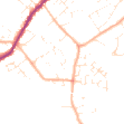 Daytime road noise heatmap for SN4 7TA