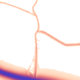 Daytime road noise heatmap for SN4 8ED