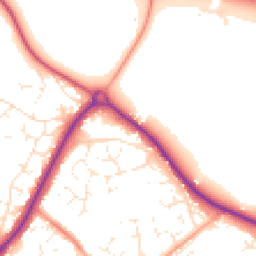 Daytime road noise heatmap for SN4 8ES