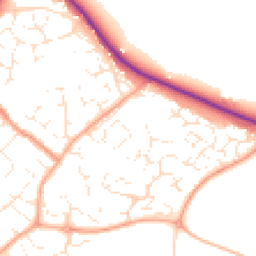 Daytime road noise heatmap for SN4 8FF