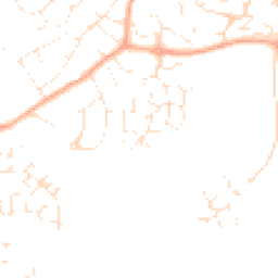 Daytime road noise heatmap for SN4 8FN